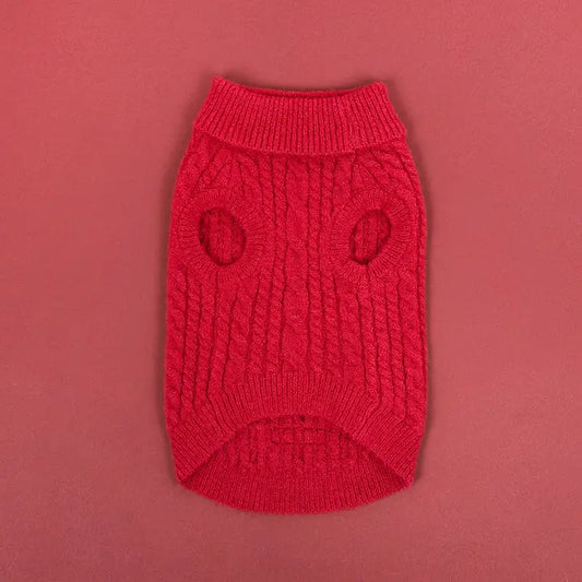 Pull en maille torsadée - VIN CHAUD