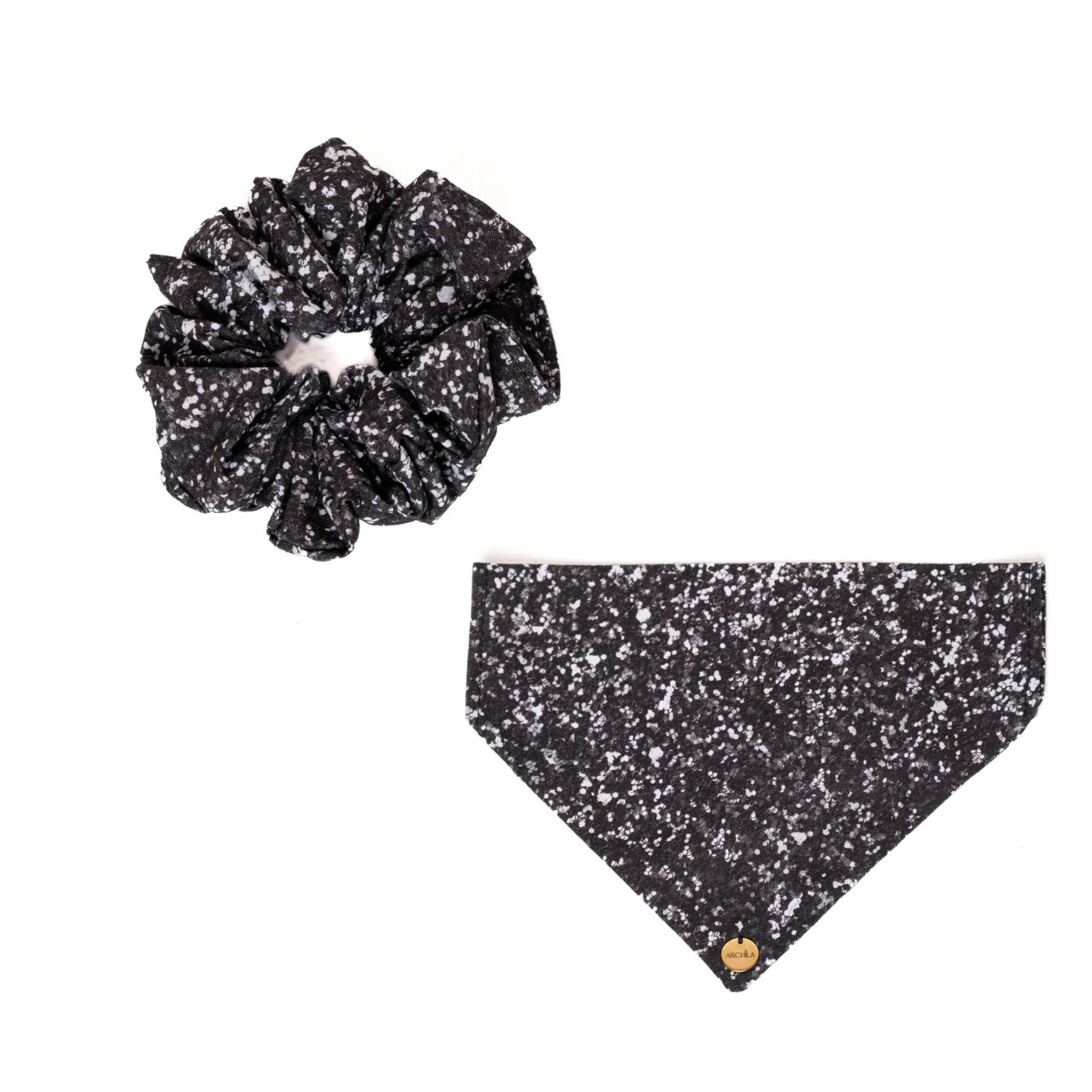 Chouchou scrunchie BLACK GLAM