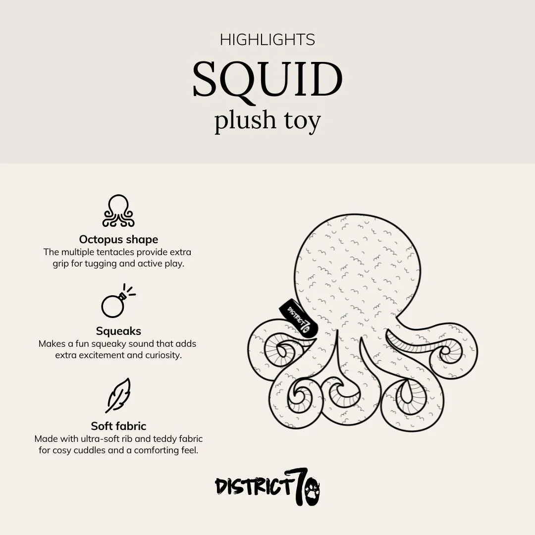 Peluche Squid BEIGE