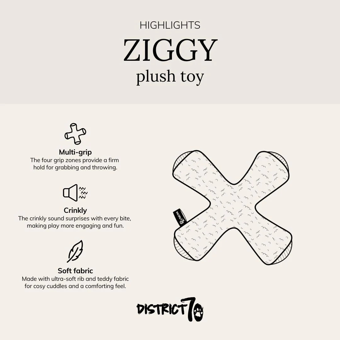 Peluche Ziggy ROSE