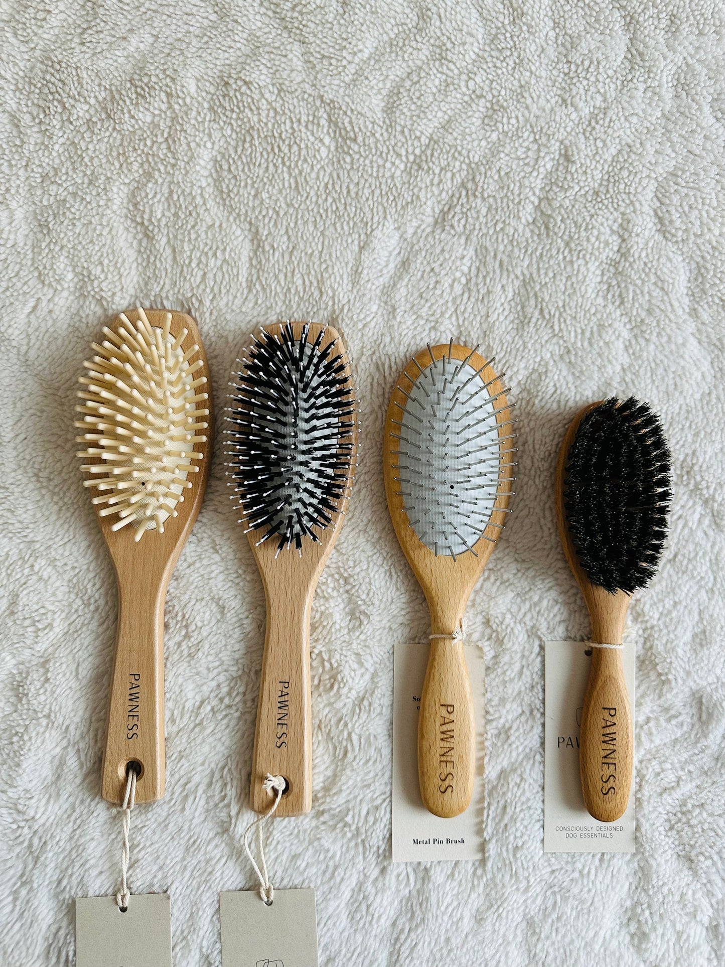 Brosse poils courts FIBRES NATURELLES