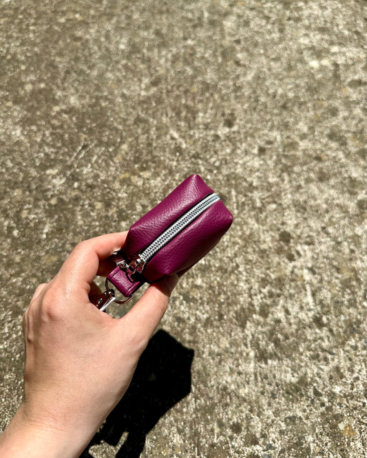 Porte sac à déjection FUCHSIA