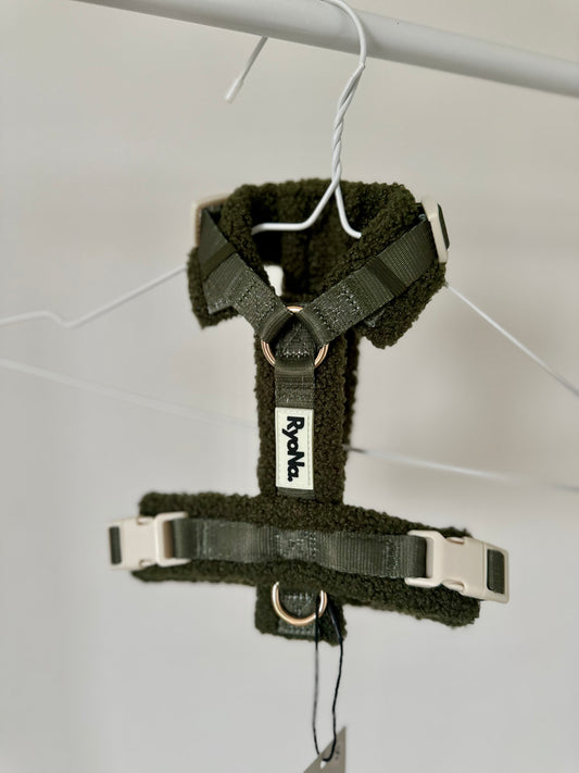 Harnais bouclé VERT OLIVE