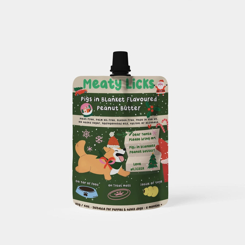 Beurre de cacahuète - PIGS IN BLANKET (édition Noël)