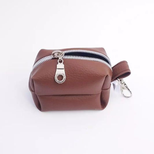 Porte sac à déjection MARRON