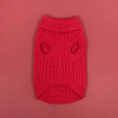 Pull en maille torsadée - VIN CHAUD