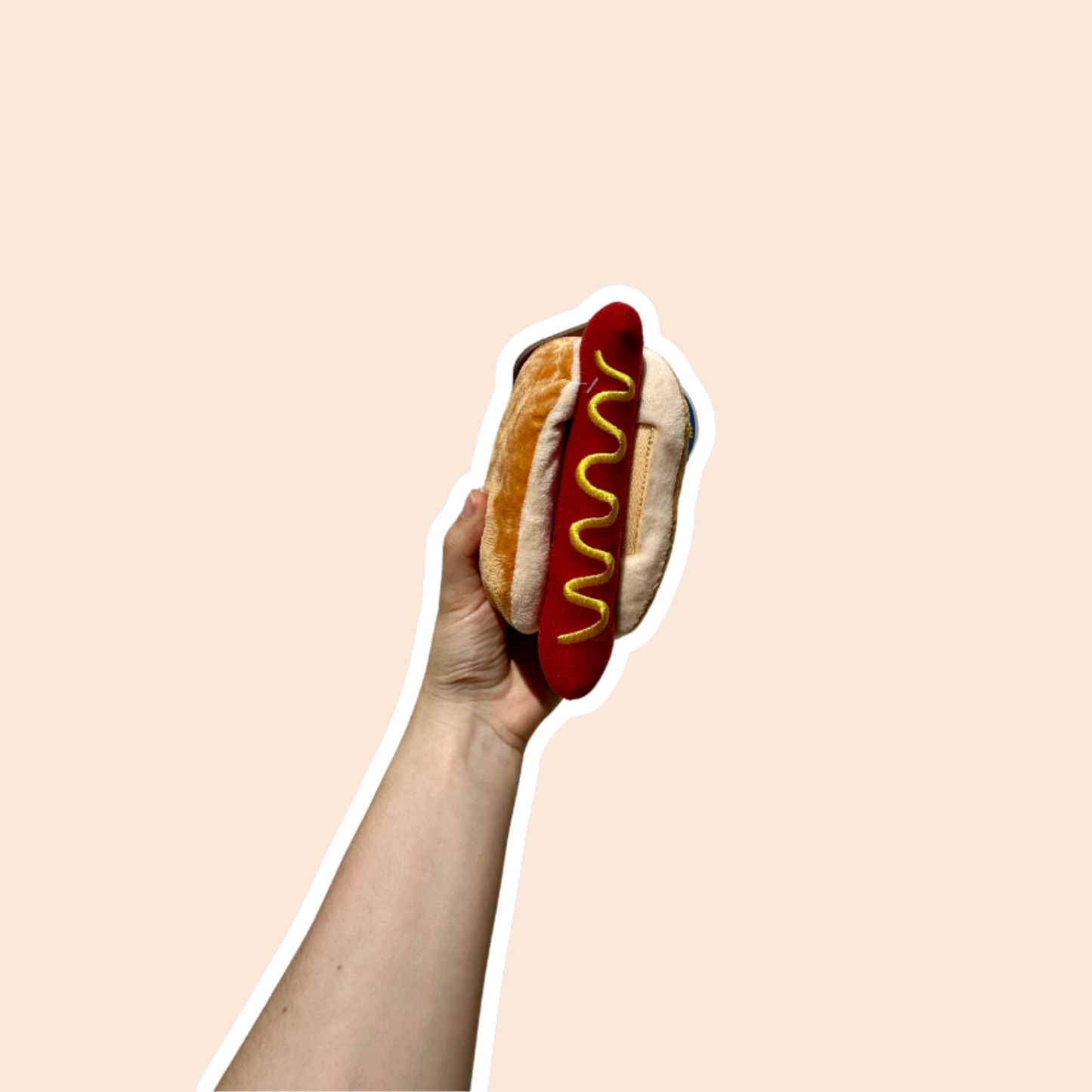Peluche de fouille Hot-Dog