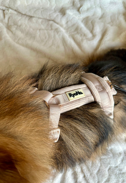 Harnais velours côtelé BEIGE