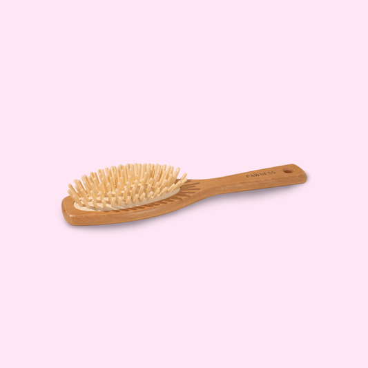 Brosse poils longs et fins BOIS