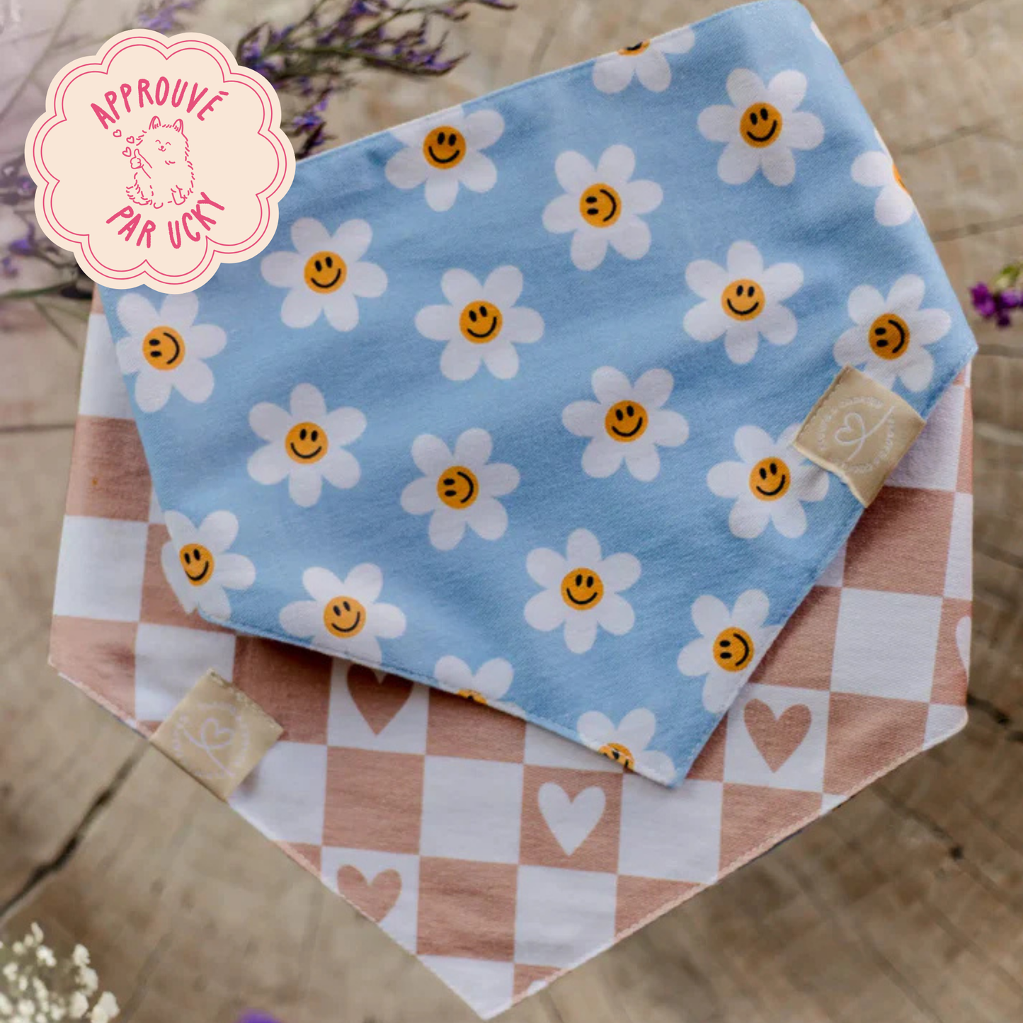 Bandana réversible DAISY