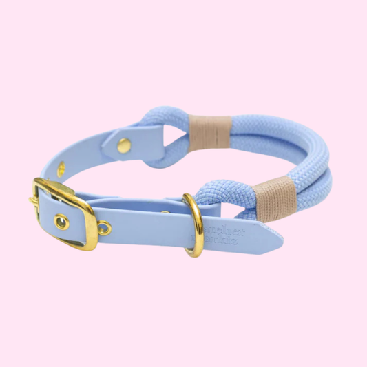 Collier en corde BLEU POLAIRE