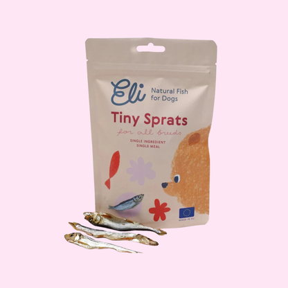 Sprats séchés de la Baltique