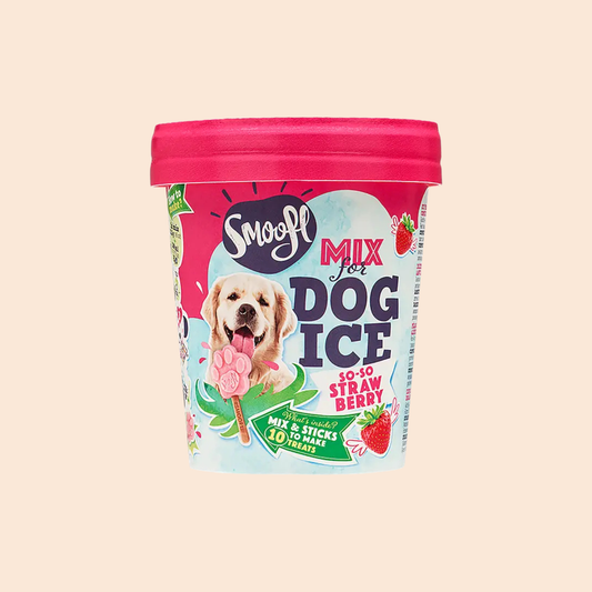 Glace pour chien FRAISE