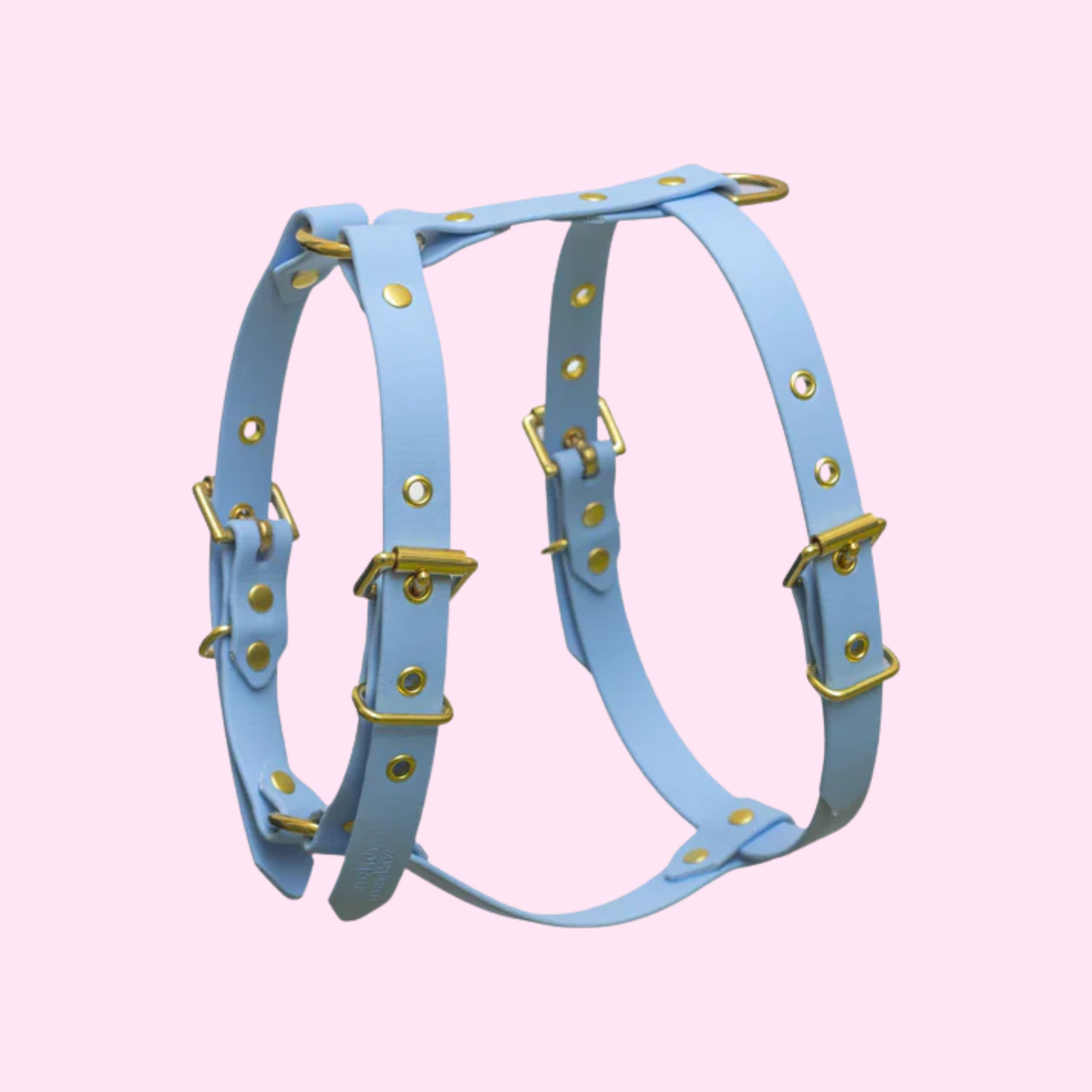 Harnais en biothane® BLEU POLAIRE