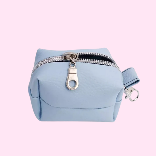 Porte sac à déjection BLEU CLAIR