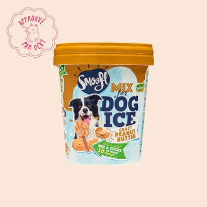 Glace pour chien BEURRE DE CACAHUÈTE