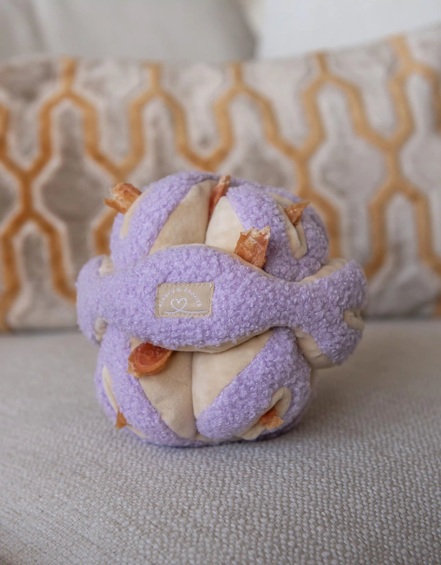 Peluche de fouille balle LILAS