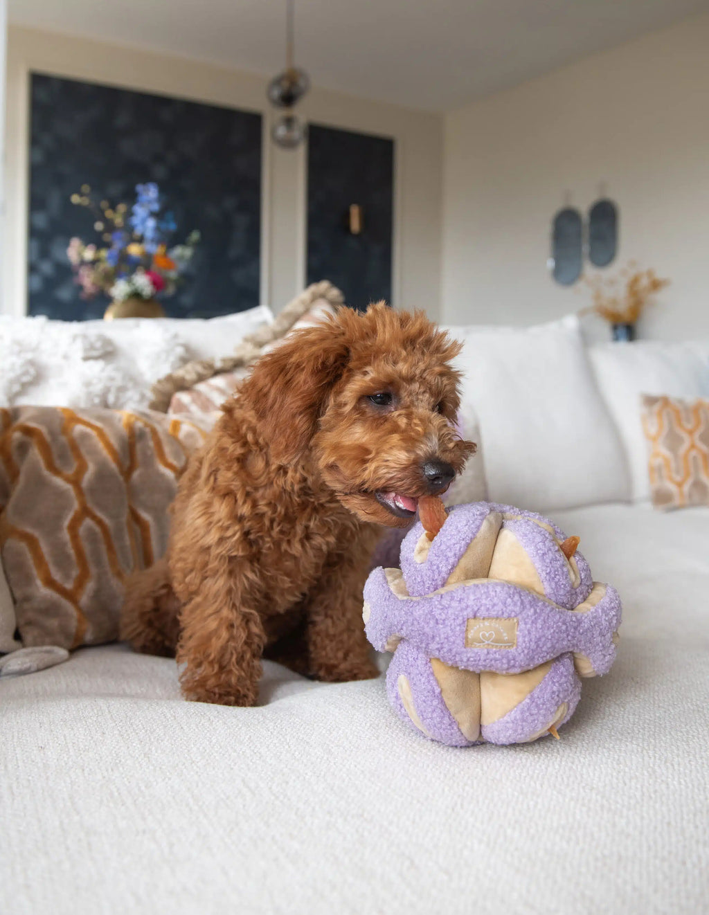 Peluche de fouille LILAS