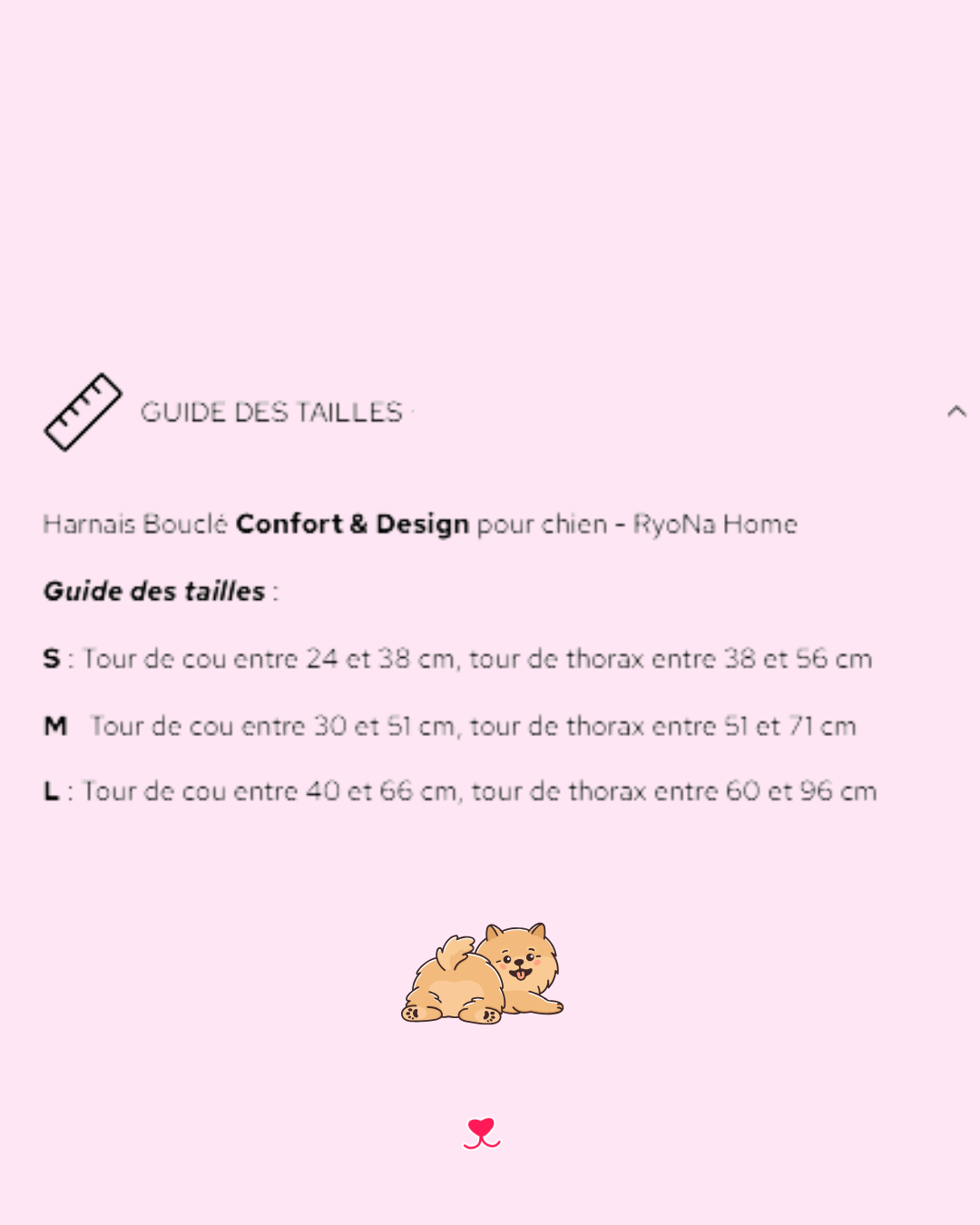 Harnais bouclé MARRON
