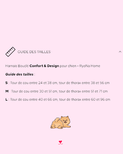 Harnais bouclé MARRON