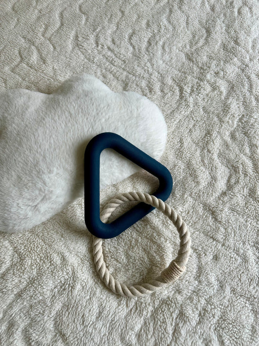 Jouet triangle BLEU