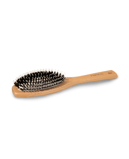 Brosse poils courts BOIS/NYLON