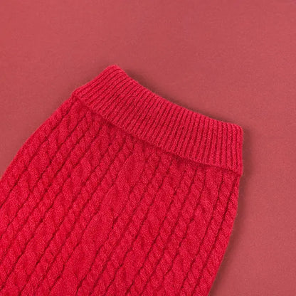 Pull en maille torsadée - VIN CHAUD