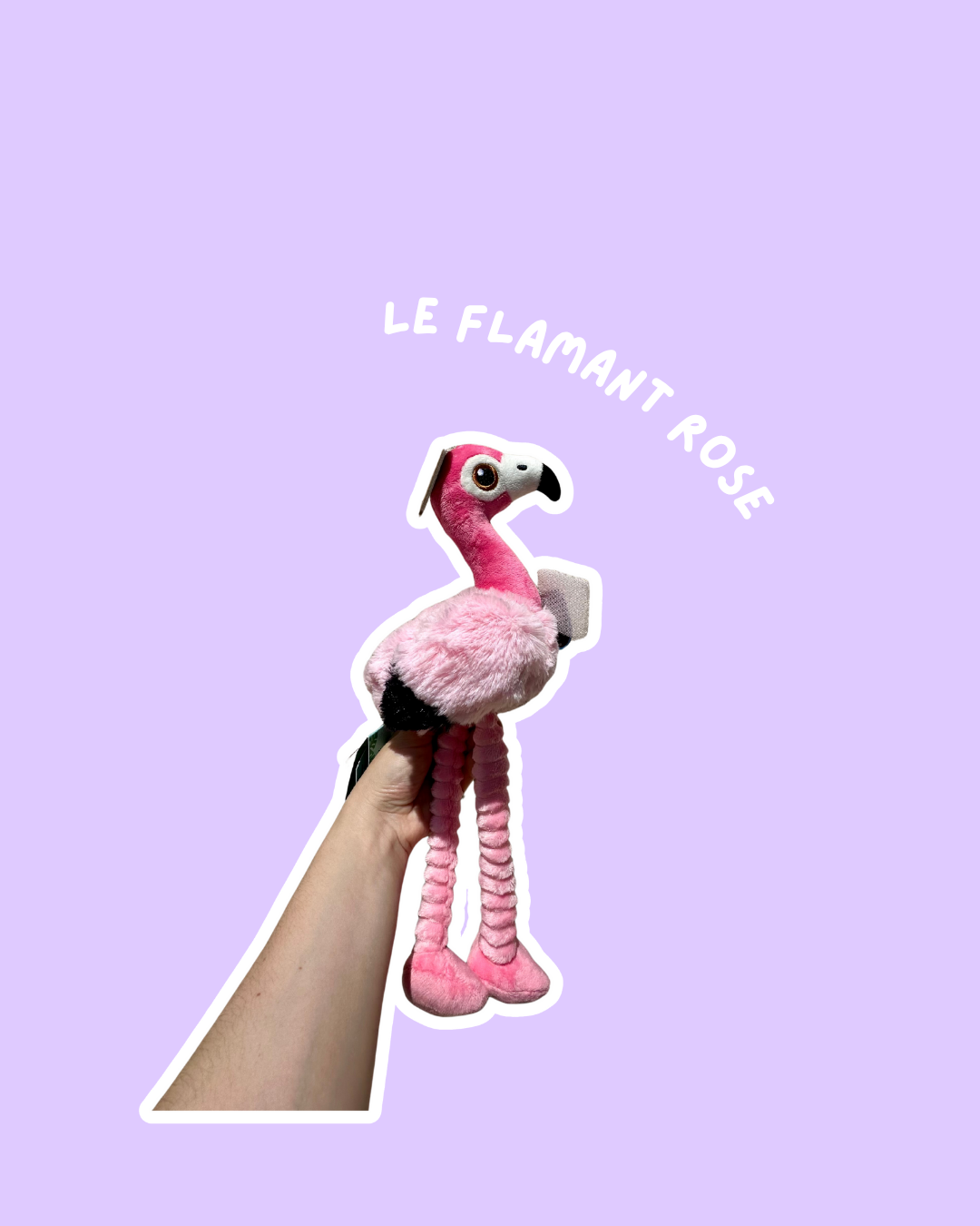 Peluche Flamant rose