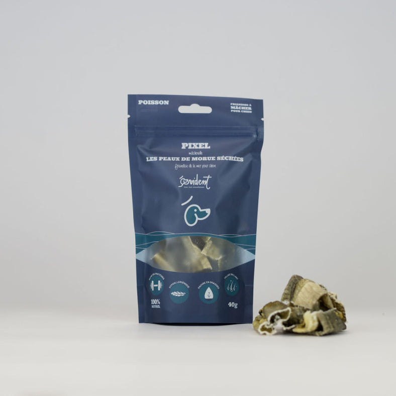 PIXEL - Peaux de morue séchées